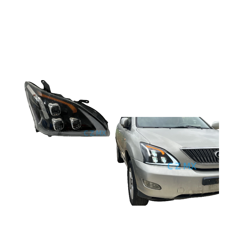 3 LENS FULL LED HEAD LAMP Headlights Auto Lights for LEXUS RX 2003-2008