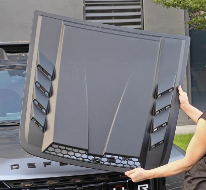 For Jetour Traveler T2 Machine Doors Cover ABS Black