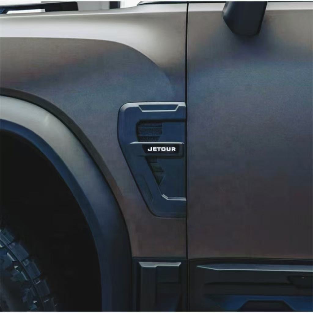 High Quality Illuminated Side Vents Air Fender Leaf Board for Jetour T2 Traveller Accessories