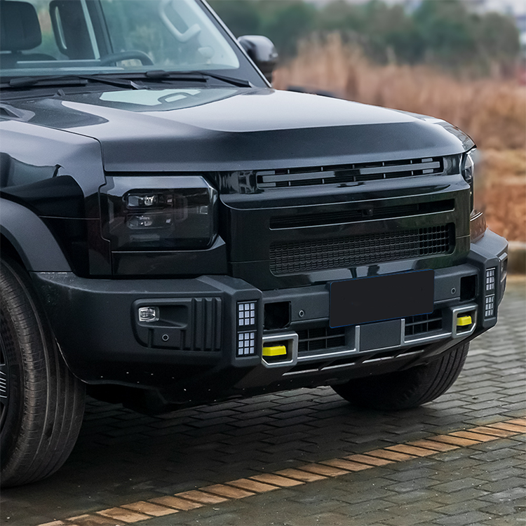 Jetour T2 Traveler Car Grille Upgrade Kit Inspired by Defender with Plastic Exterior Ladder and Box