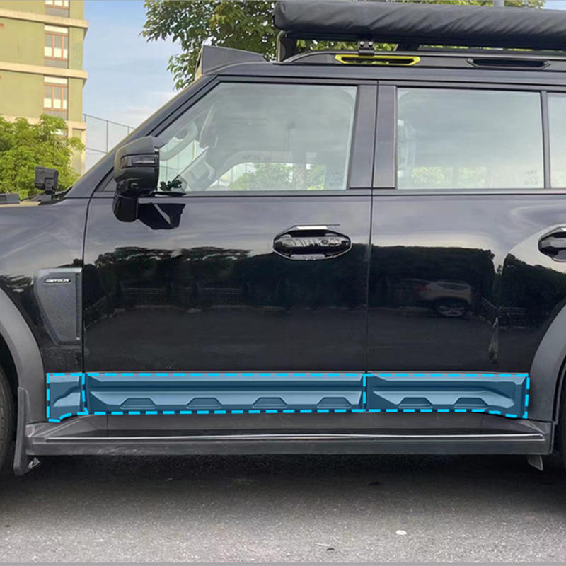 Jet Traveler Shanhai T2 Black Samurai Side Skirt Anti-scratch Wear-resistant Modified Pedal Upgrade for Jeep
