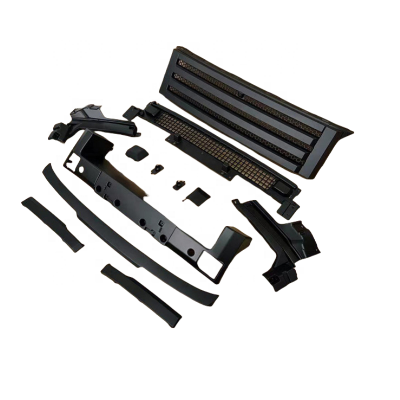 Car Grills Modified Black Warrior Type Grilles Front Grilles for JETOUR T2 2024 2025