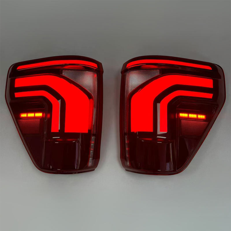Taillight Assembly with Brake Turn signal Rear Reverse Taillights for 09-14 Ford F150 