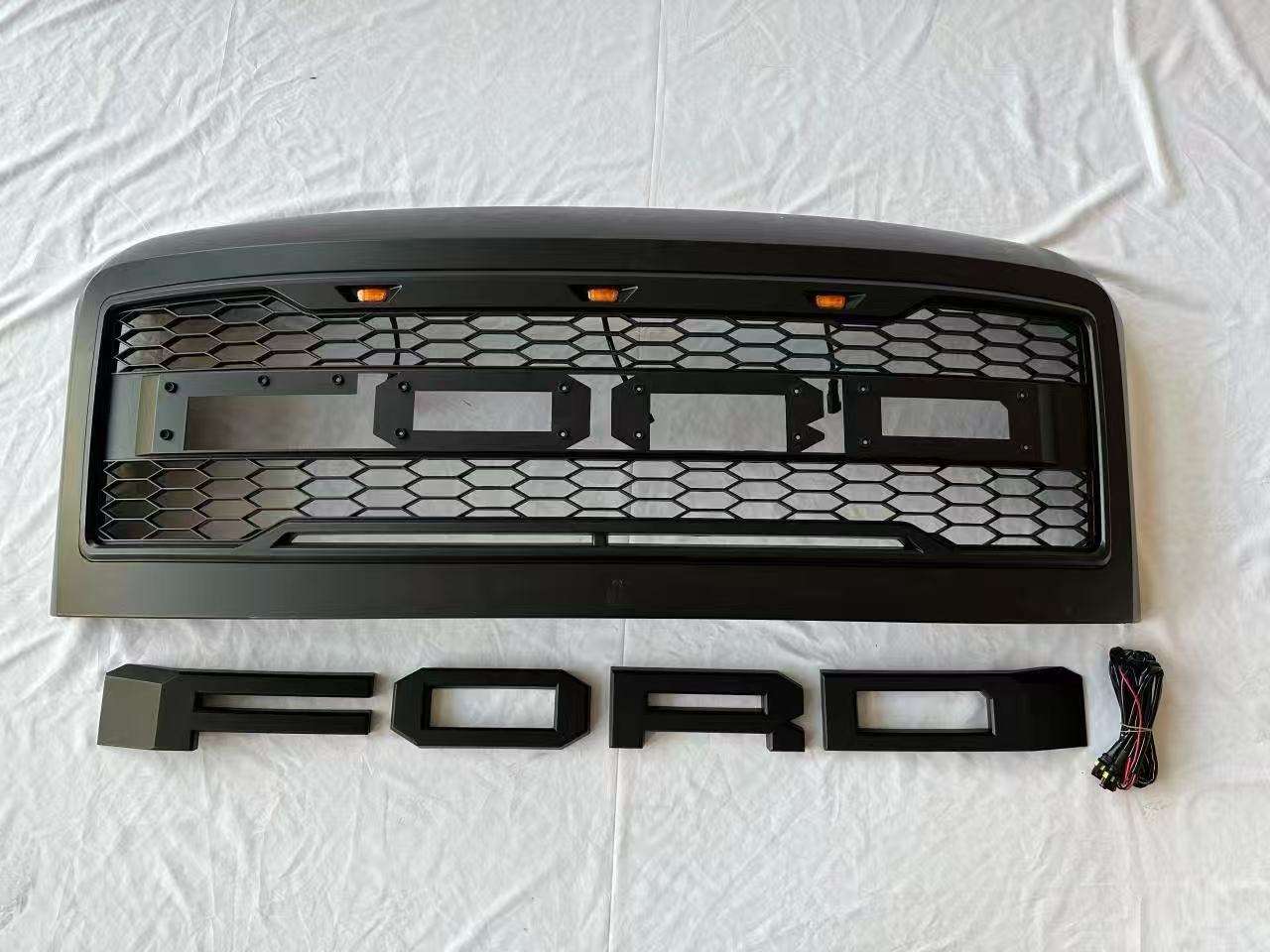 Spedking Front Bumper Grille for FORD F250 2008-2010 Grille