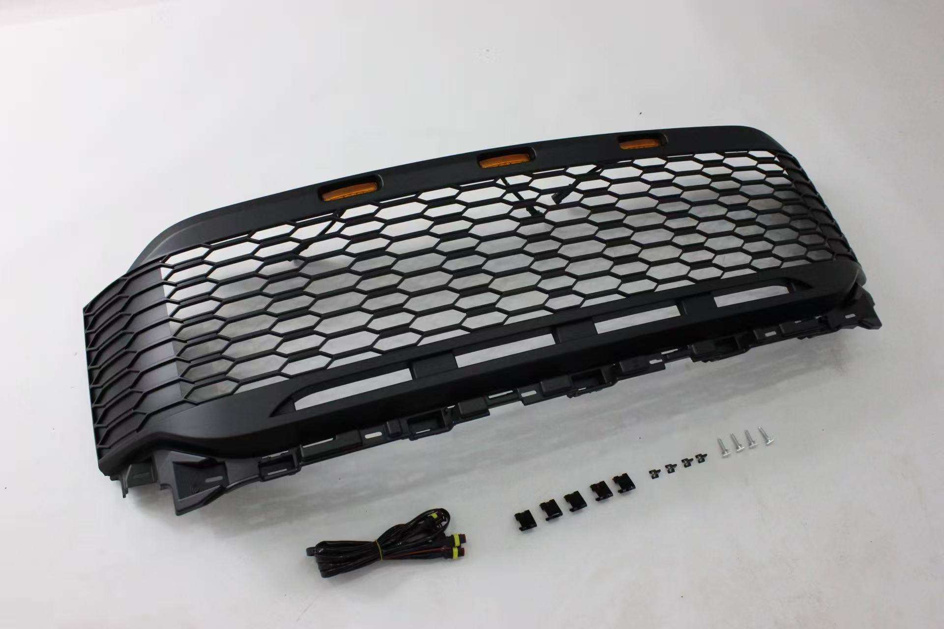 Spedking Front Bumper Grille for FORD F150 2021-2023 Grille