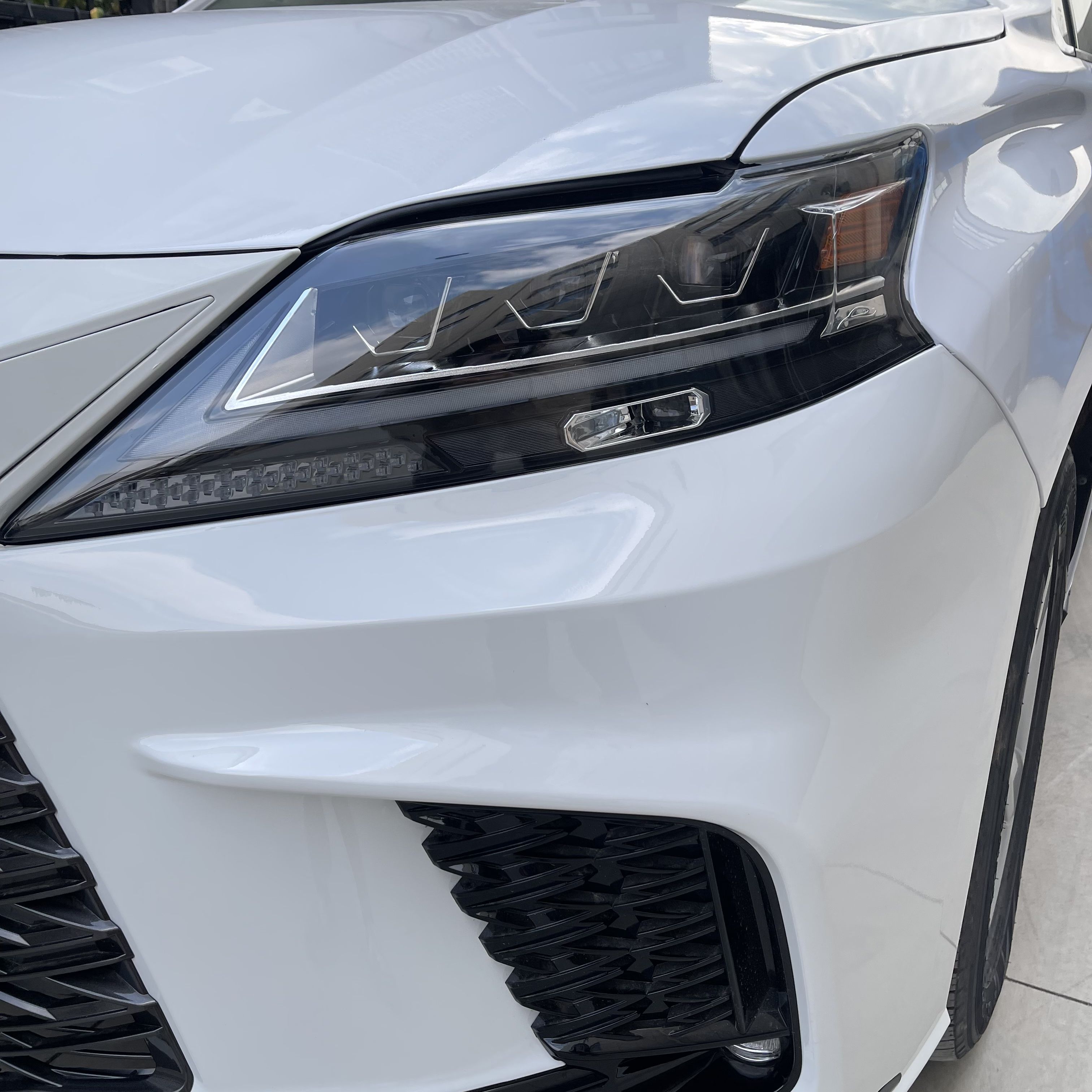HEAD LAMP for LEXUS RX BR 760 BODY KIT 2009-2015 Upgrade to 2023