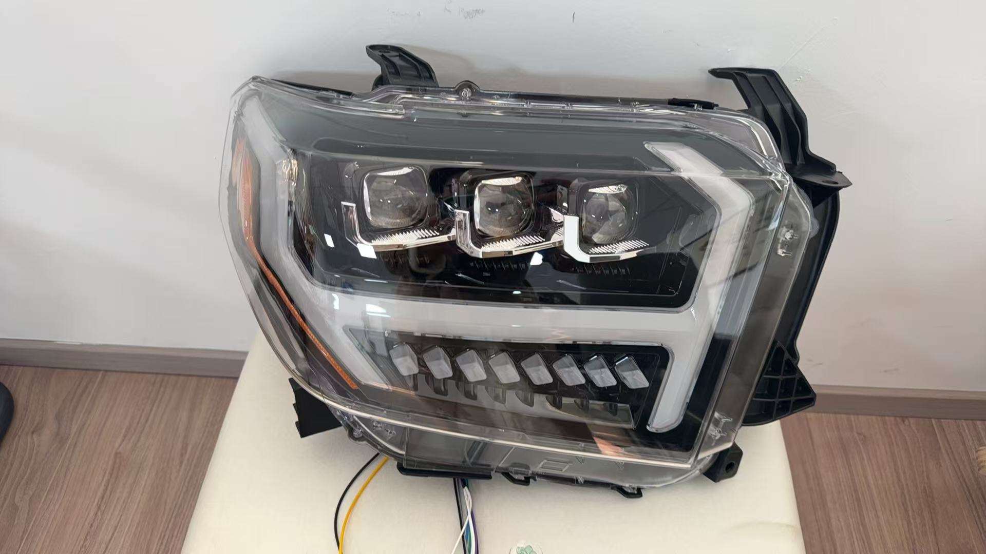  Auto Parts Full LED Headlight Front Lamps for TUNDRA 2014