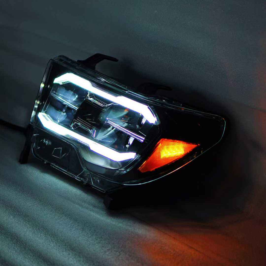  MX 4-Lens LED Headlights for Toyota Sequoia 2008-2021 & Tundra2007-2013