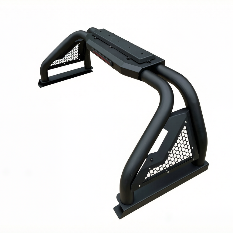 Heavy Duty Iron Sport Roll Bar for Pickup Trucks Hilux Ranger T6-T9 Tacoma F150 