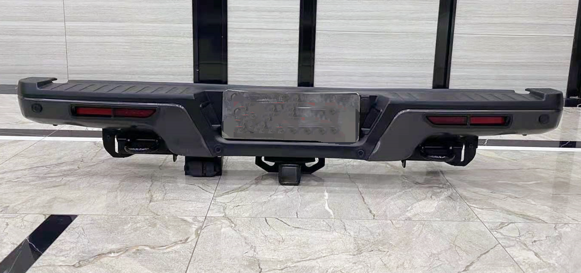 Best Selling Offroad Accessories Steel Rear Bumper Aftermarket Black Bumper Guard for F150 2015-2020